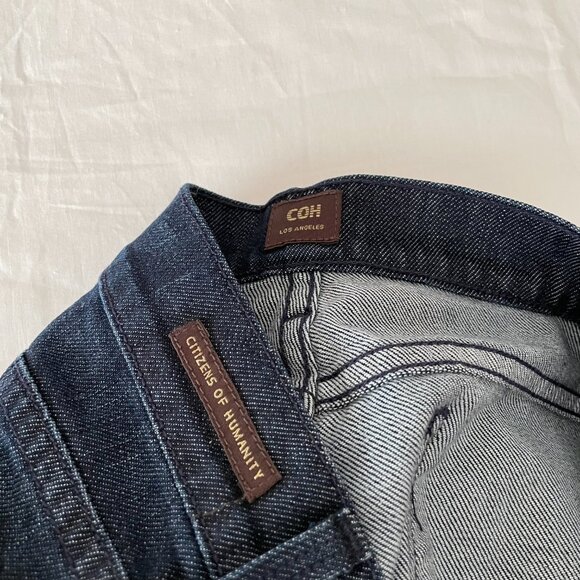 Citizens Of Humanity Dita Petite Bootcut Dark Wash Denim Jeans - Picture 7 of 14